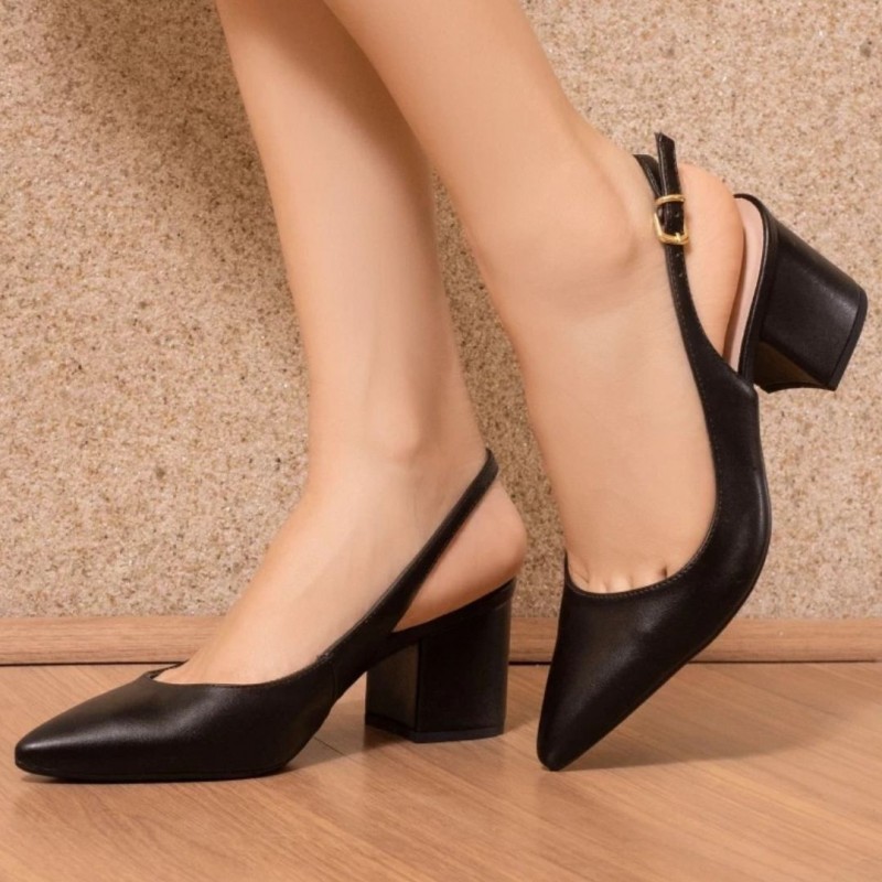 Sligback  Mariotta Salto Grosso Preta - Salto Grosso 